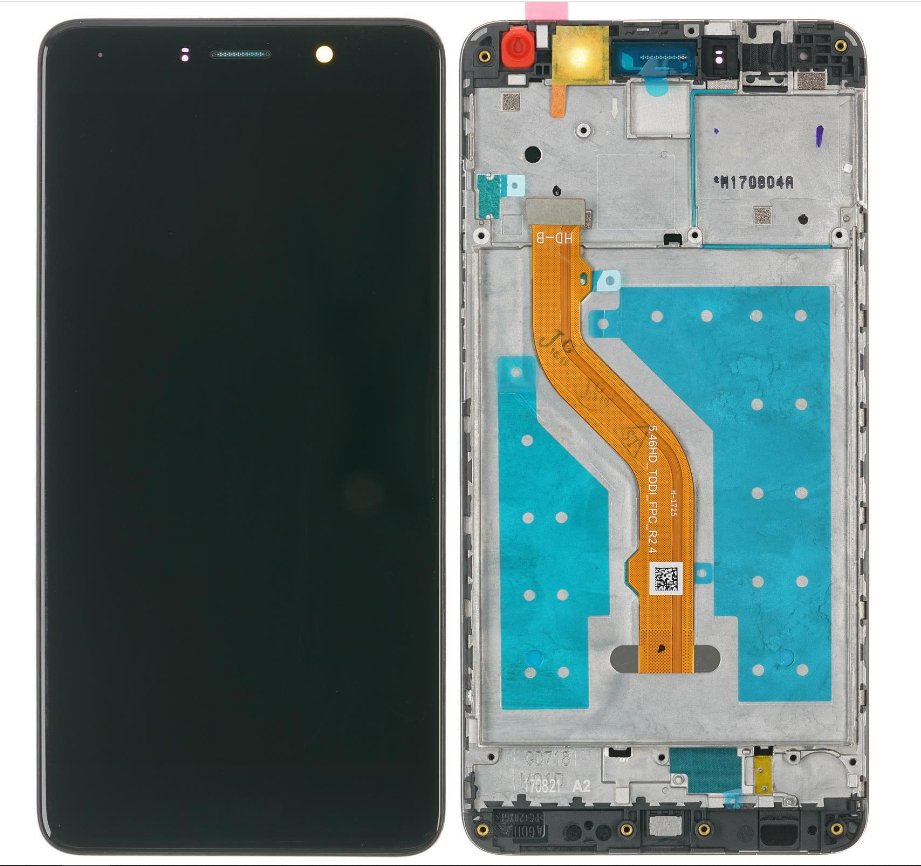 Wyświetlacz Huawei Y7 2017 Czarny