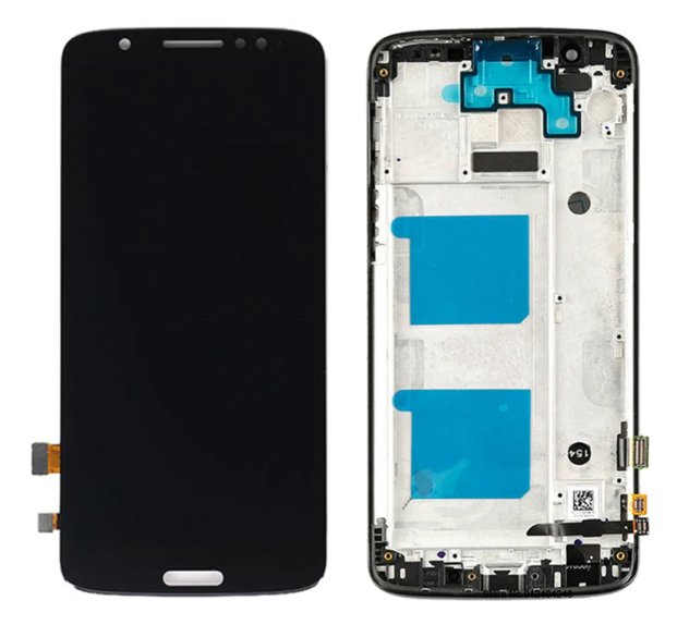 Wyświetlacz Set Motorola Moto G6 Czarny