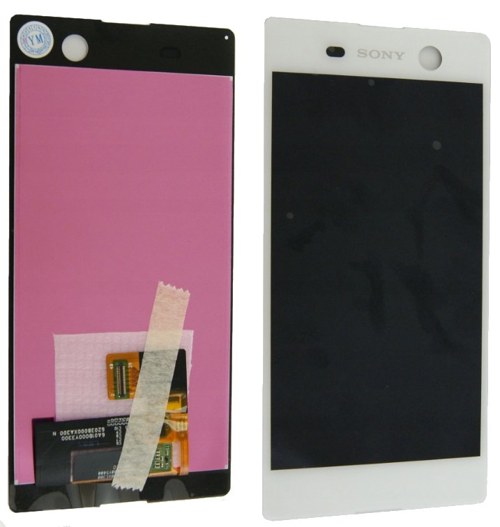 Wyświetlacz Ekran Lcd Sony Xperia M5 Dotyk Biały