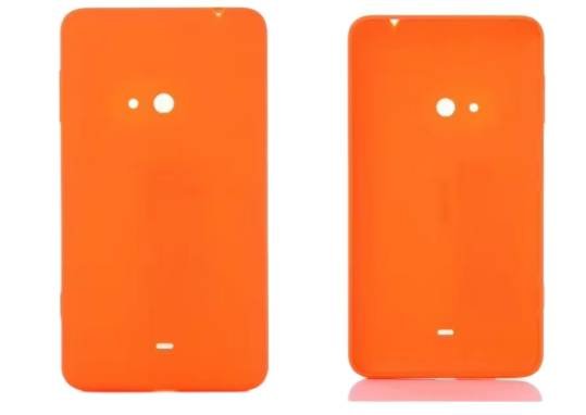 Klapka Baterii Plecki Do Nokia Lumia 625 Obudowa Pomarańczowa