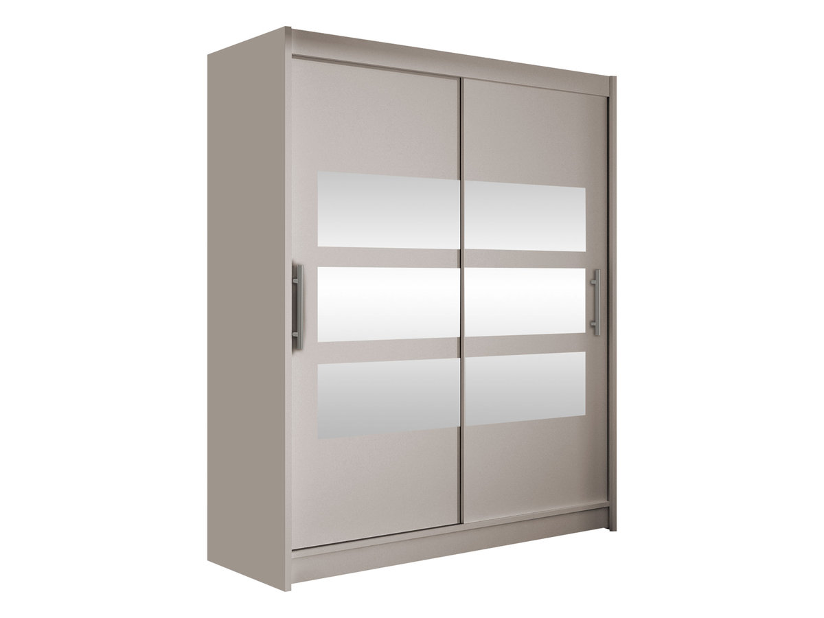 Szafa z drzwiami przesuwnymi Westa VII, Kaszmir / Lustro