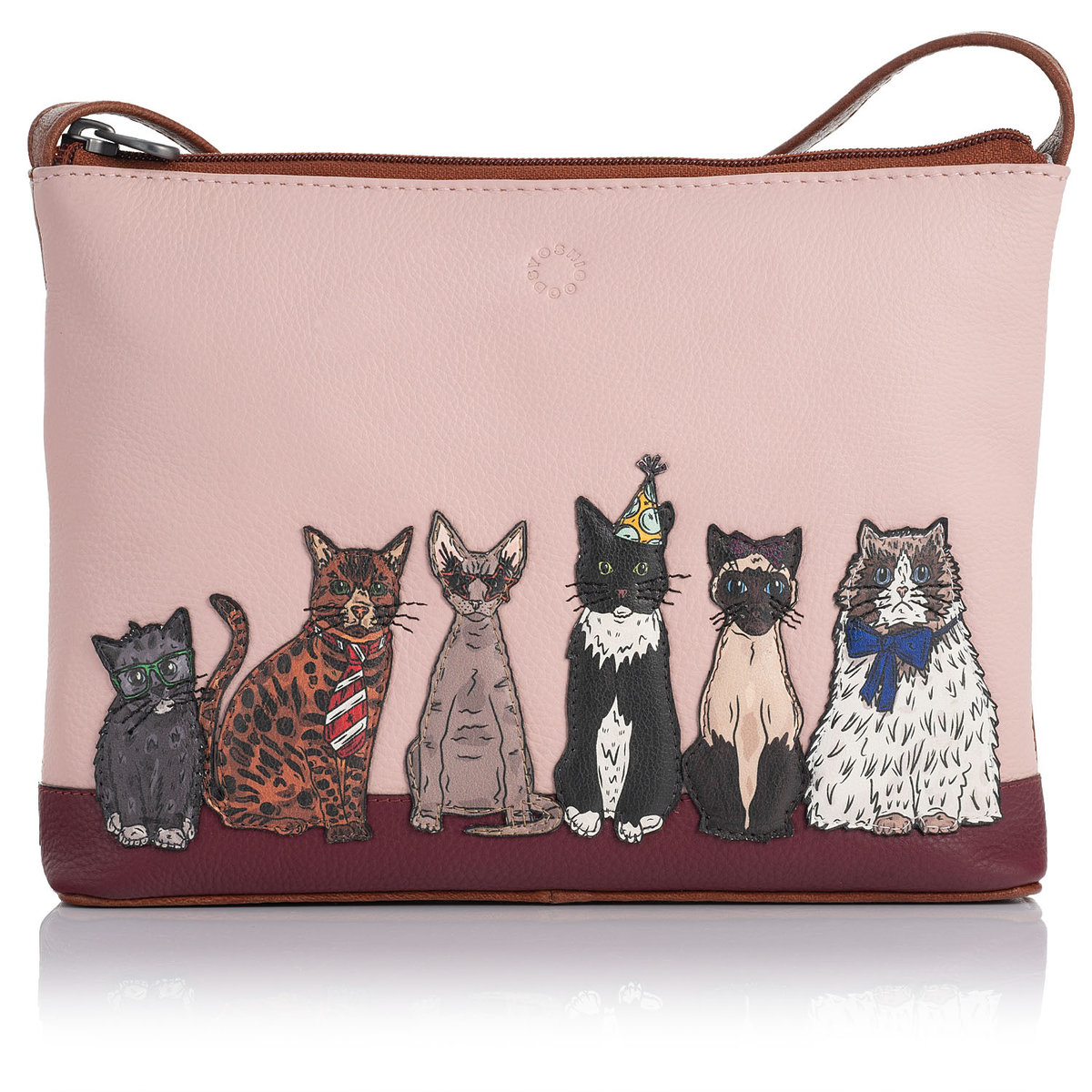 Mała listonoszka damska Imprezowe Koty Yoshi YB214