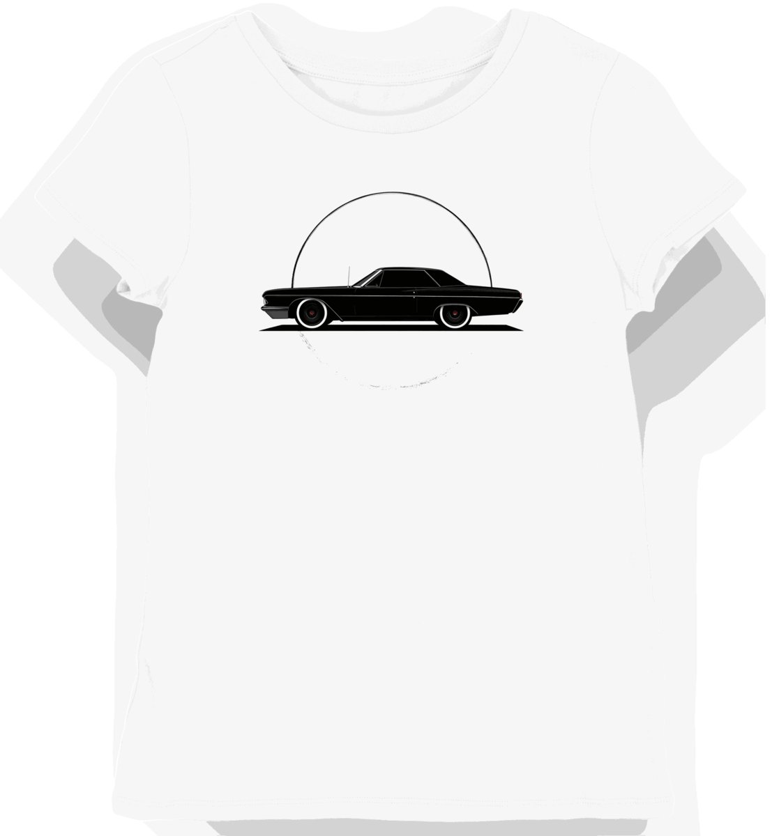 Koszulka damska biała Klasyczny Krążownik Buick Riviera M