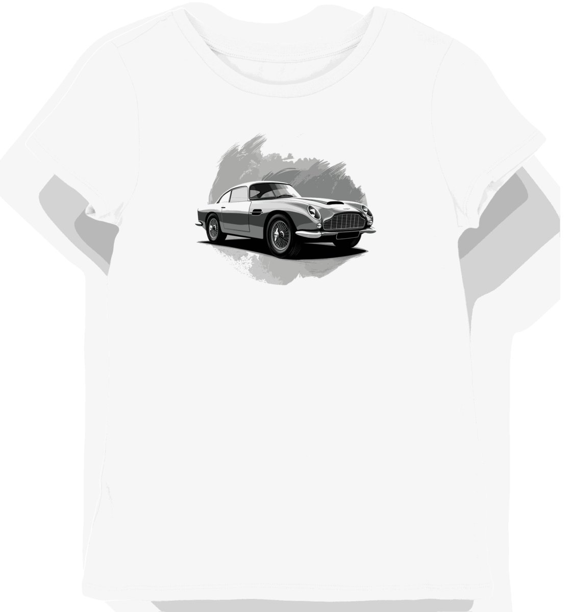 Koszulka damska biała Aston Martin DB5: Klasyczna Elegancja Motoryzacji XS