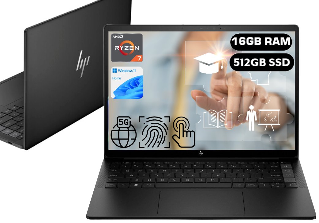 HP PRO ONE Ryzen 7 16/512GB 14 400NIT 100% sRGB DOTYK USB4