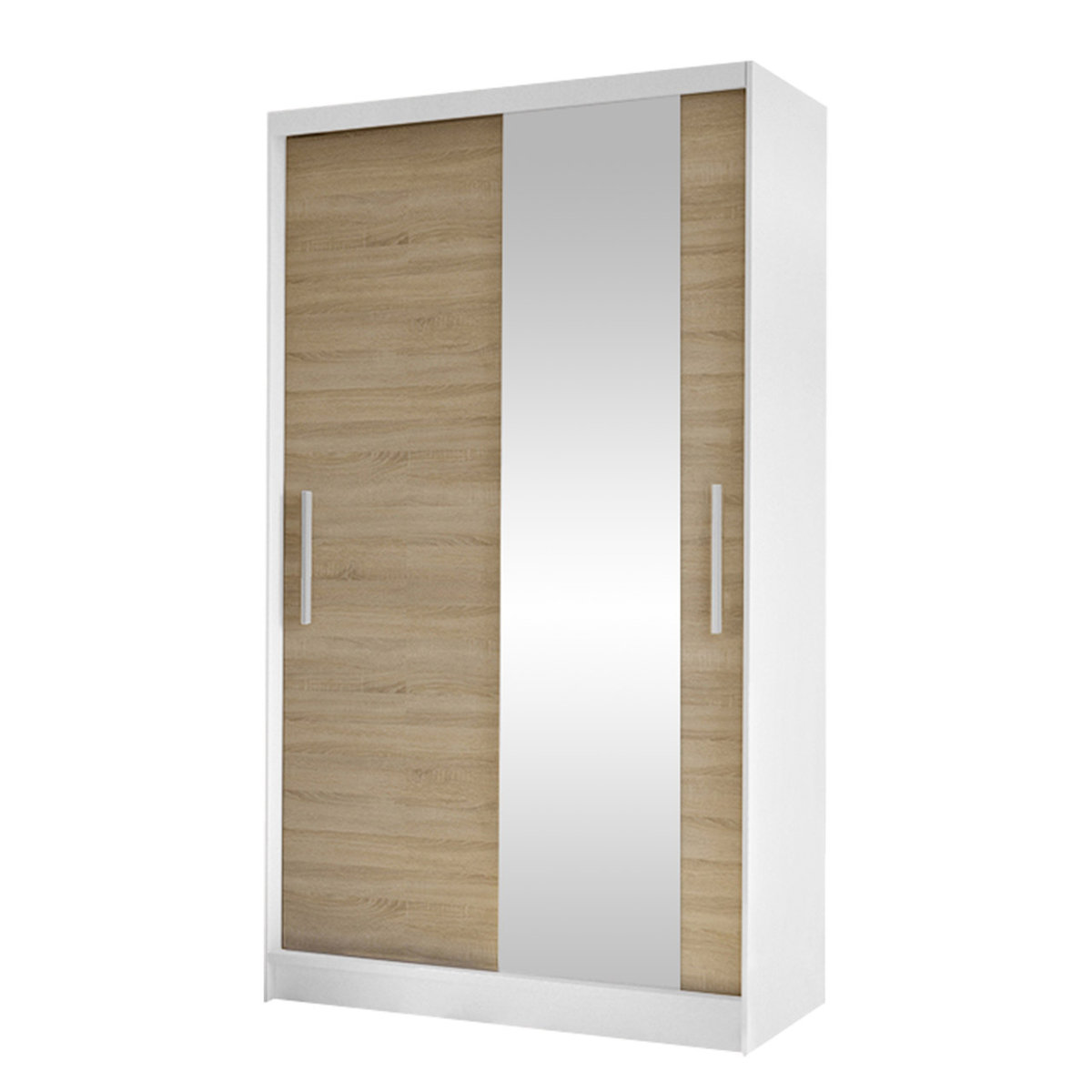 Szafa z drzwiami przesuwnymi Costa VI, Biały / Dąb Sonoma