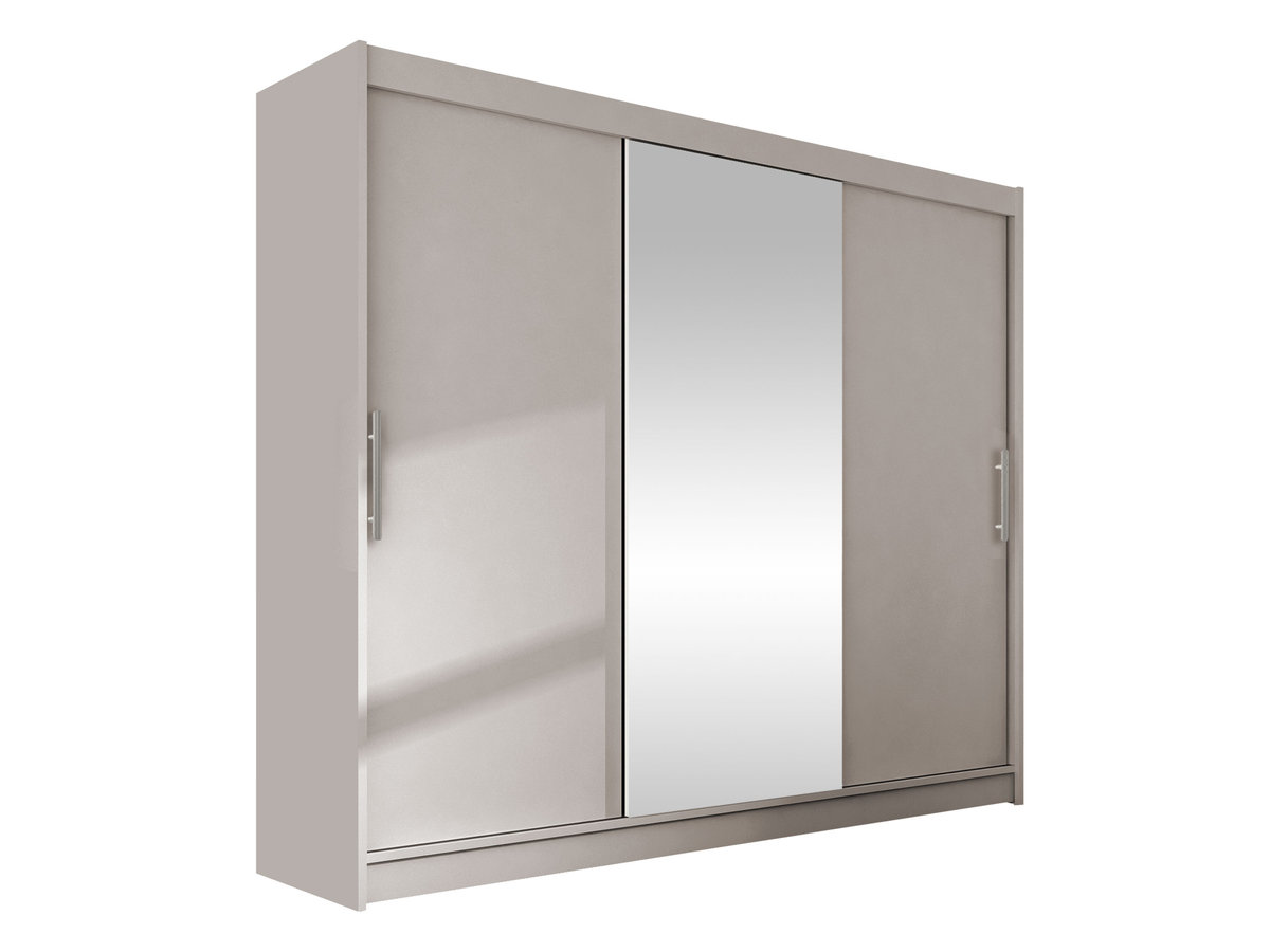 Szafa z drzwiami przesuwnymi Aston I 250, Kaszmir / Lustro