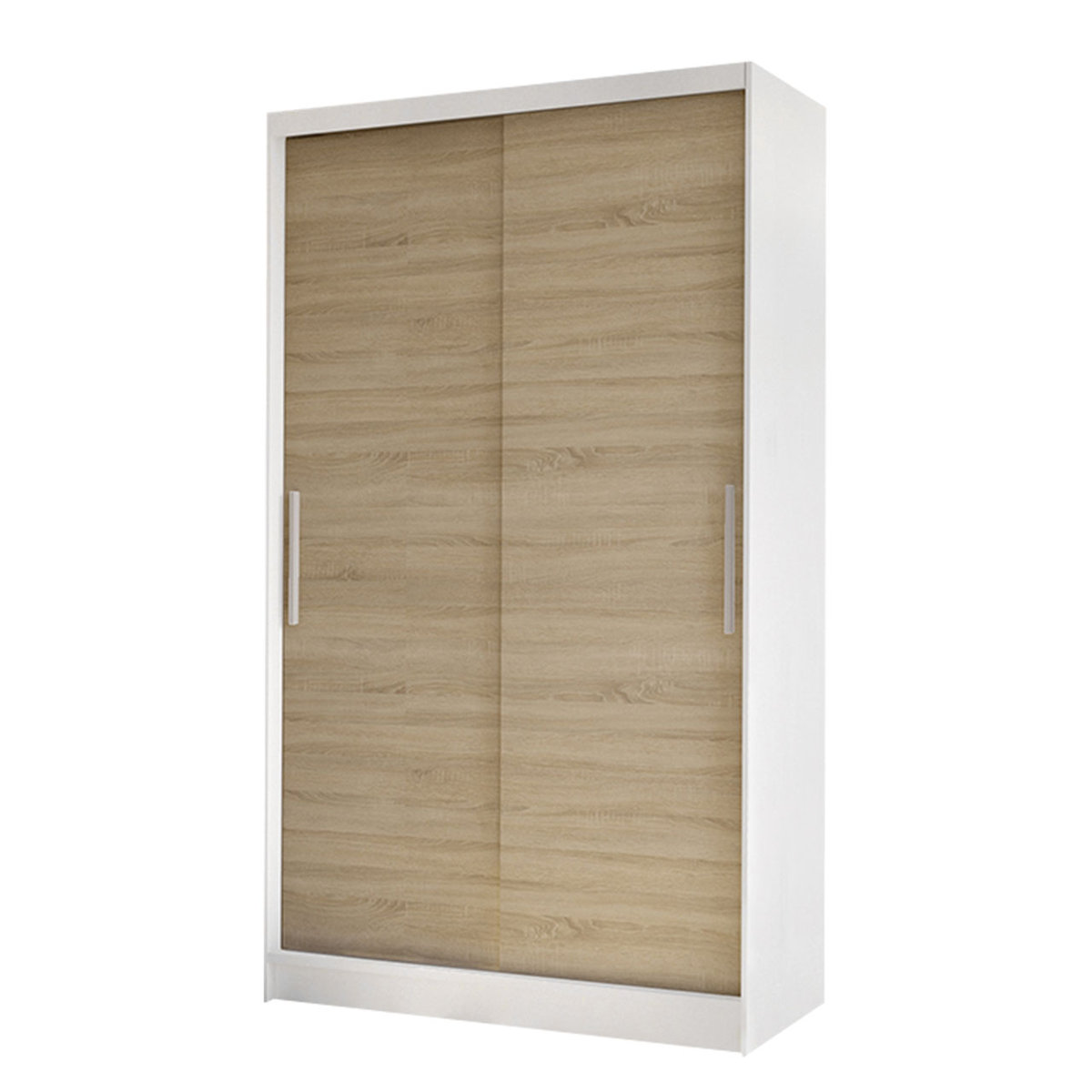 Szafa z drzwiami przesuwnymi Costa I, Biały / Dąb Sonoma