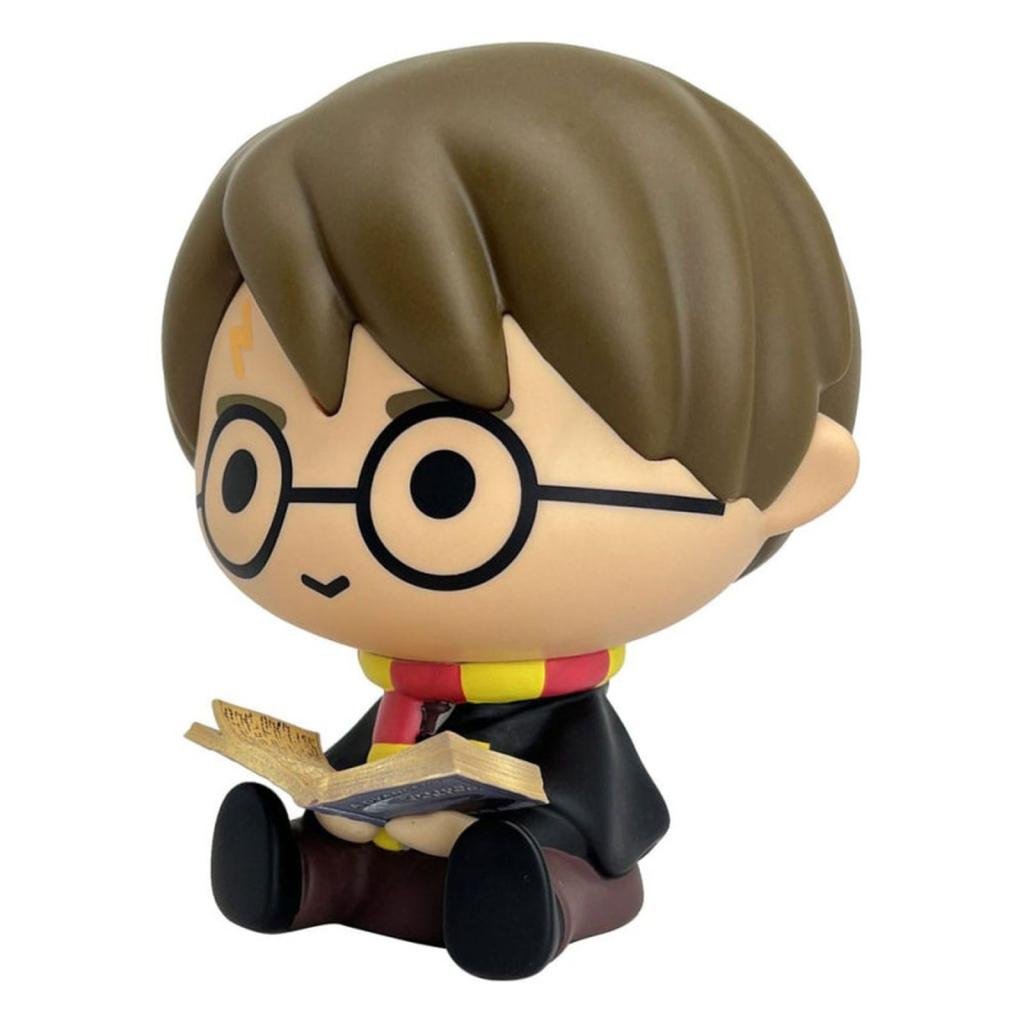 figurka harry potter - harry with the spell book - money box pvc 16cm