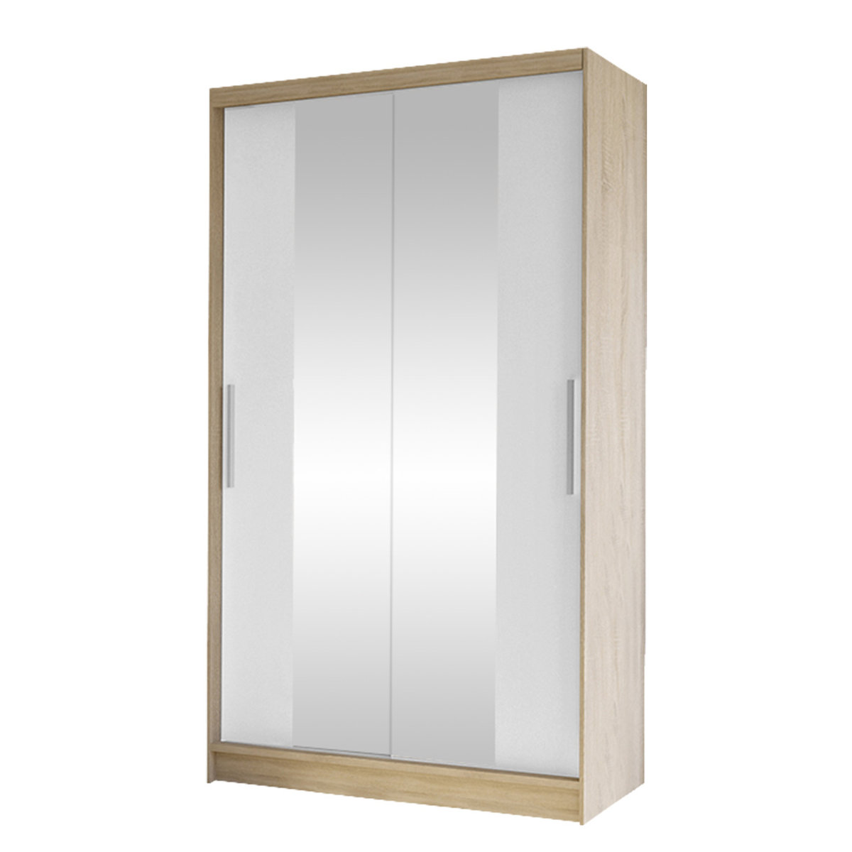 Szafa z drzwiami przesuwnymi Costa II, Dąb Sonoma / Biały