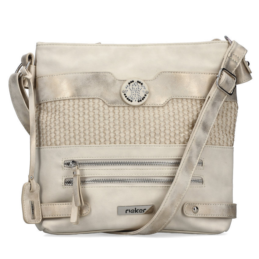 Rieker H1346-92 BEIGE COMBINATION torebka damska EKO ecru