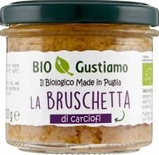 Pesto ekologiczne z karczochów Crema di Carciofi 100g - Bio Gustiamo