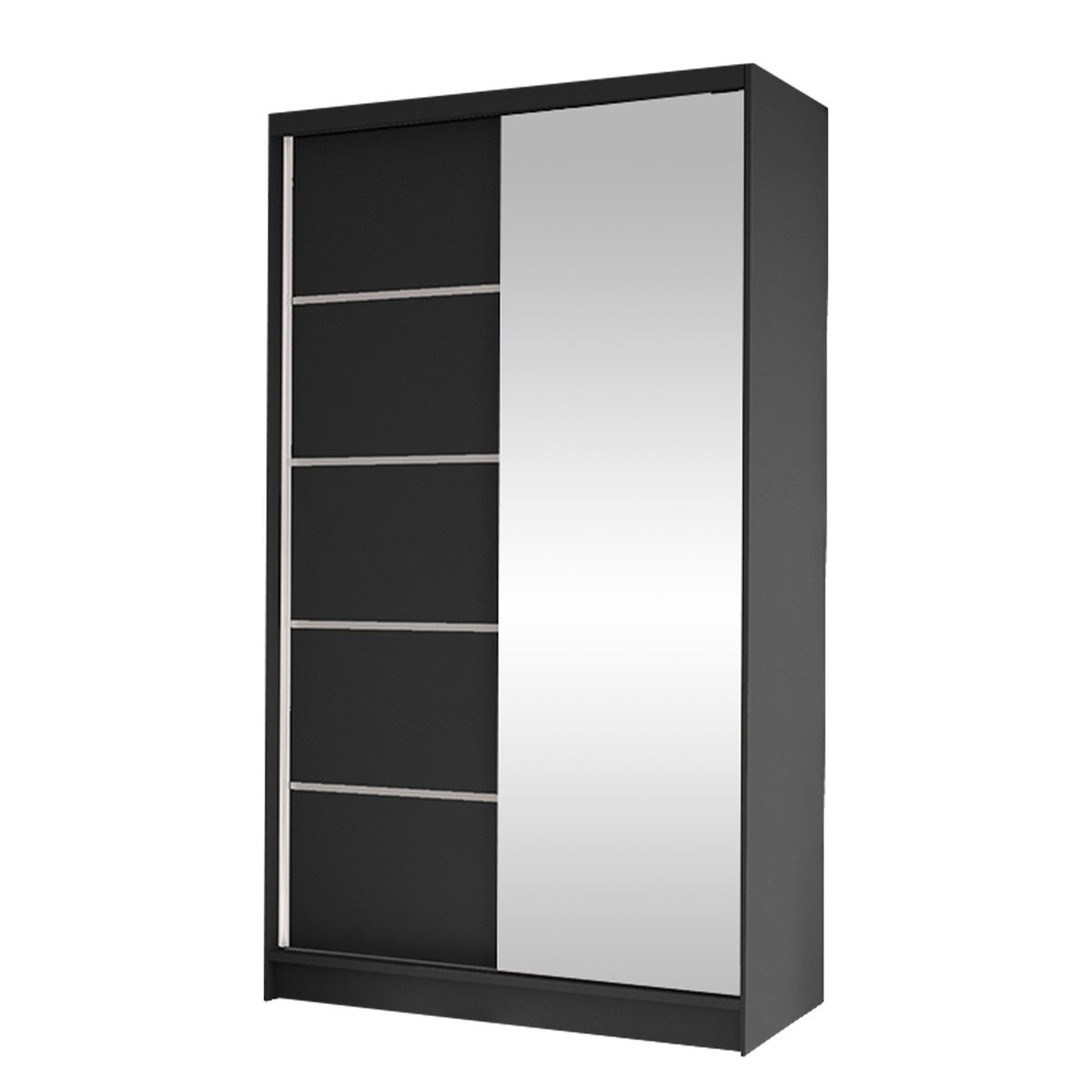 Szafa z drzwiami przesuwnymi Diego III, Czarny