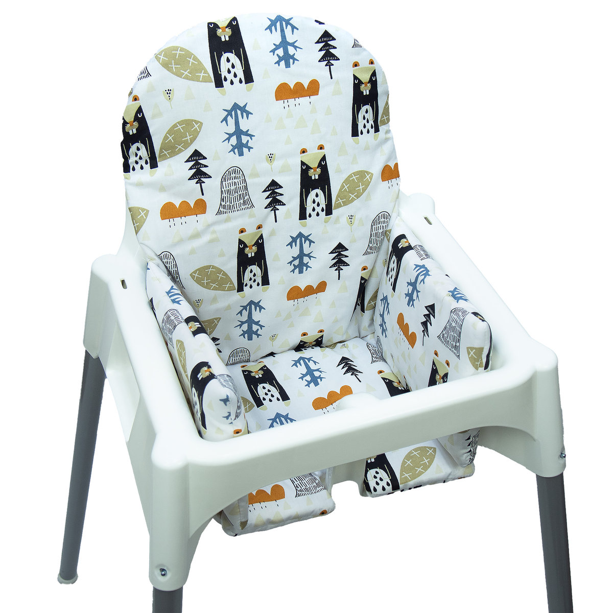 PODUSZKA DO KRZESEŁKA IKEA ANTILOP MIĘKKA BAWEŁNIANA Kerstin