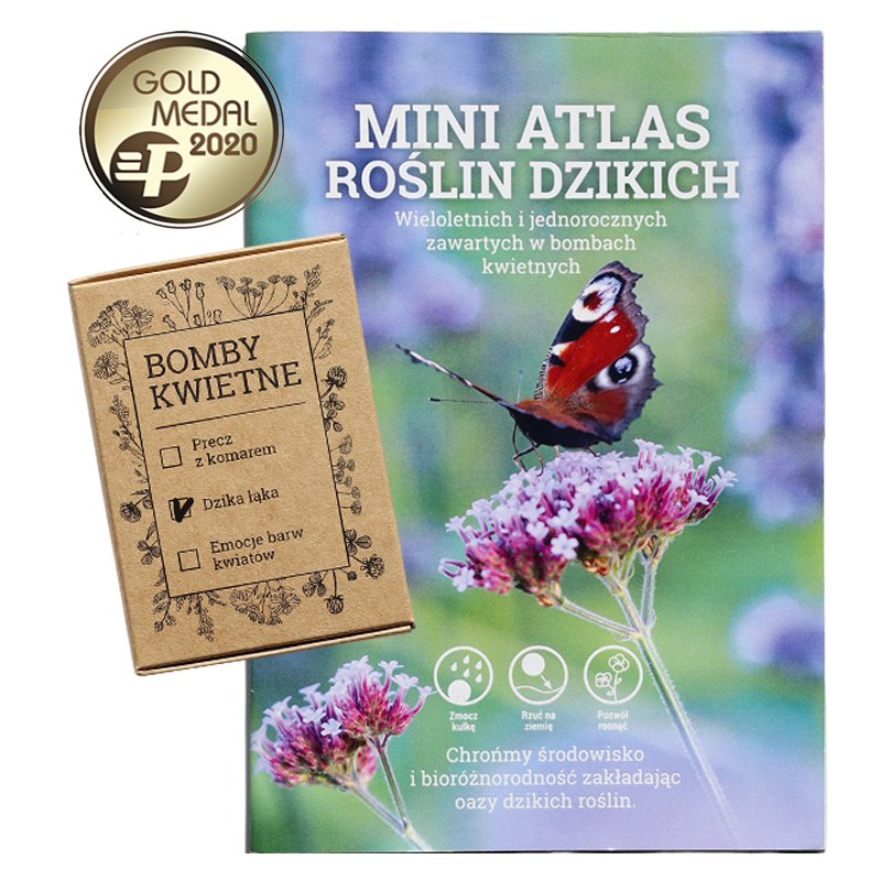 top Bomby kwietne - Dzika Łąka + Mini Atlas Roślin Dzikich
