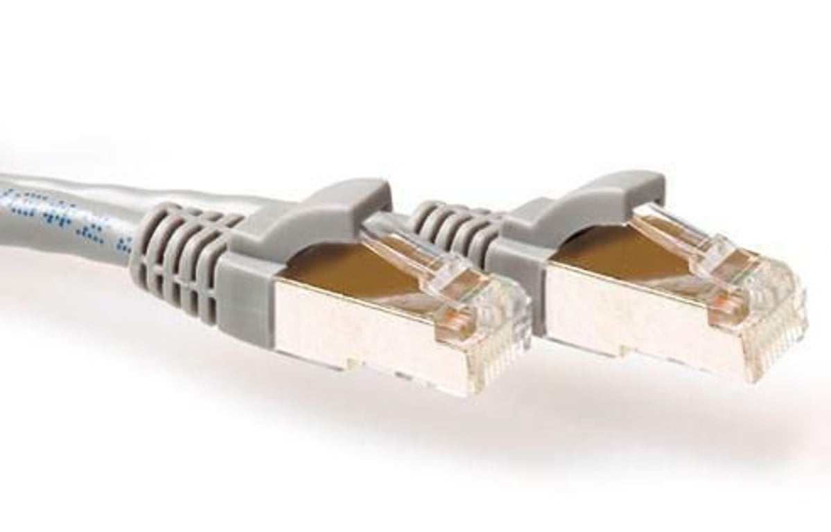 Microconnect SFTP6A015BOOTED kabel sieciowy Szary 1,5 m Cat6a S/FTP (S-STP) SFTP6A015BOOTED