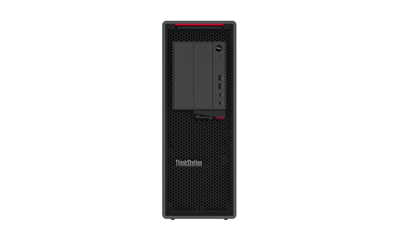 Lenovo ThinkStation P620 AMD Ryzen Threadripper PRO 5945WX 64 GB DDR4-SDRAM 1 TB SSD Windows 11 Pro Tower Stanowisko Czarny 30E0017NGE