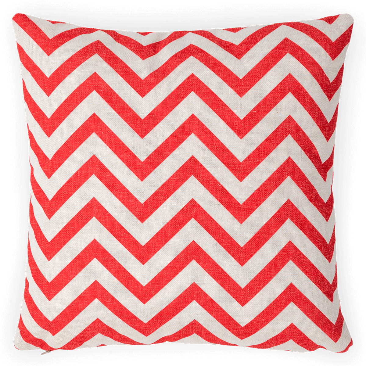 Poduszka na meble Red ZigZac 45x45 - MoodMe