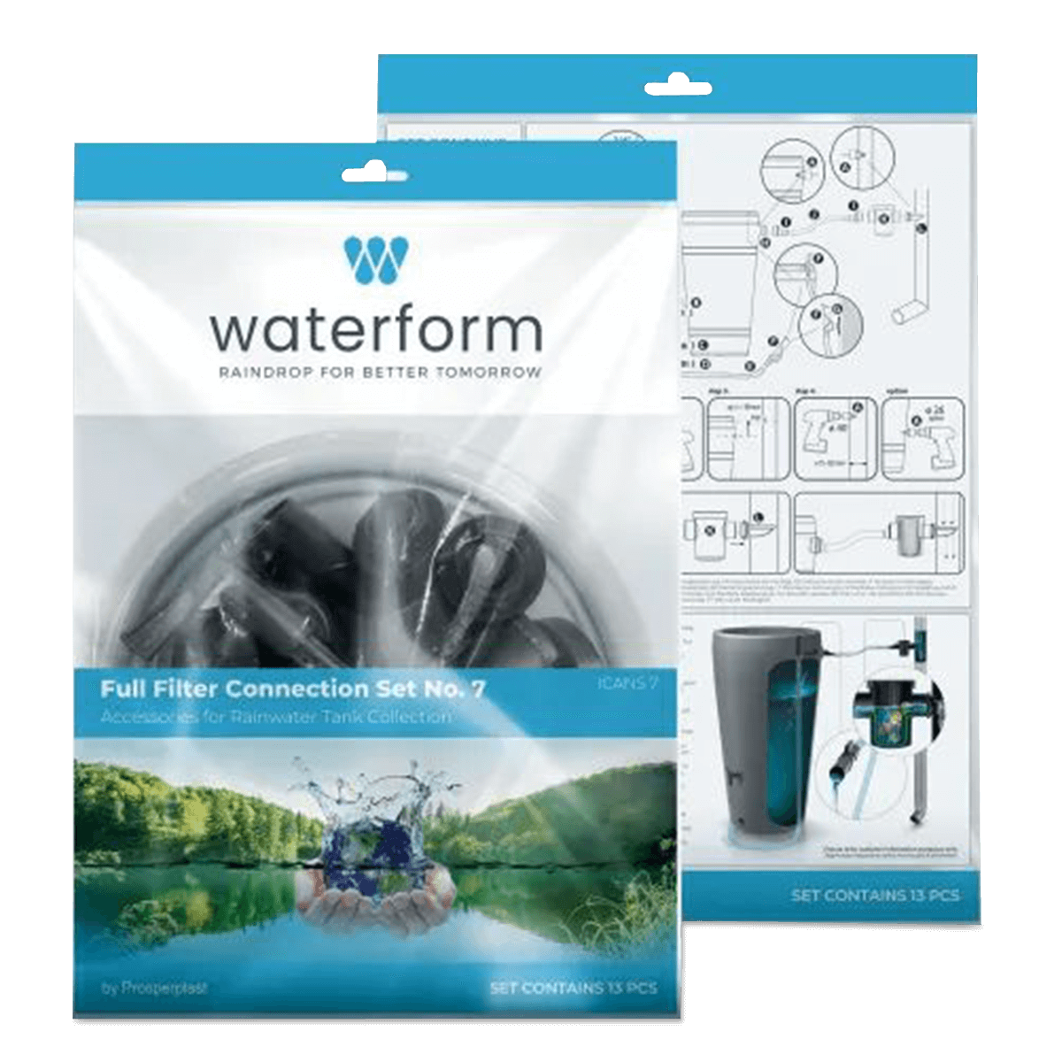 ZESTAW PRZYŁĄCZENIOWY DO ZBIORNIKA NA WODĘ ICANSET 7