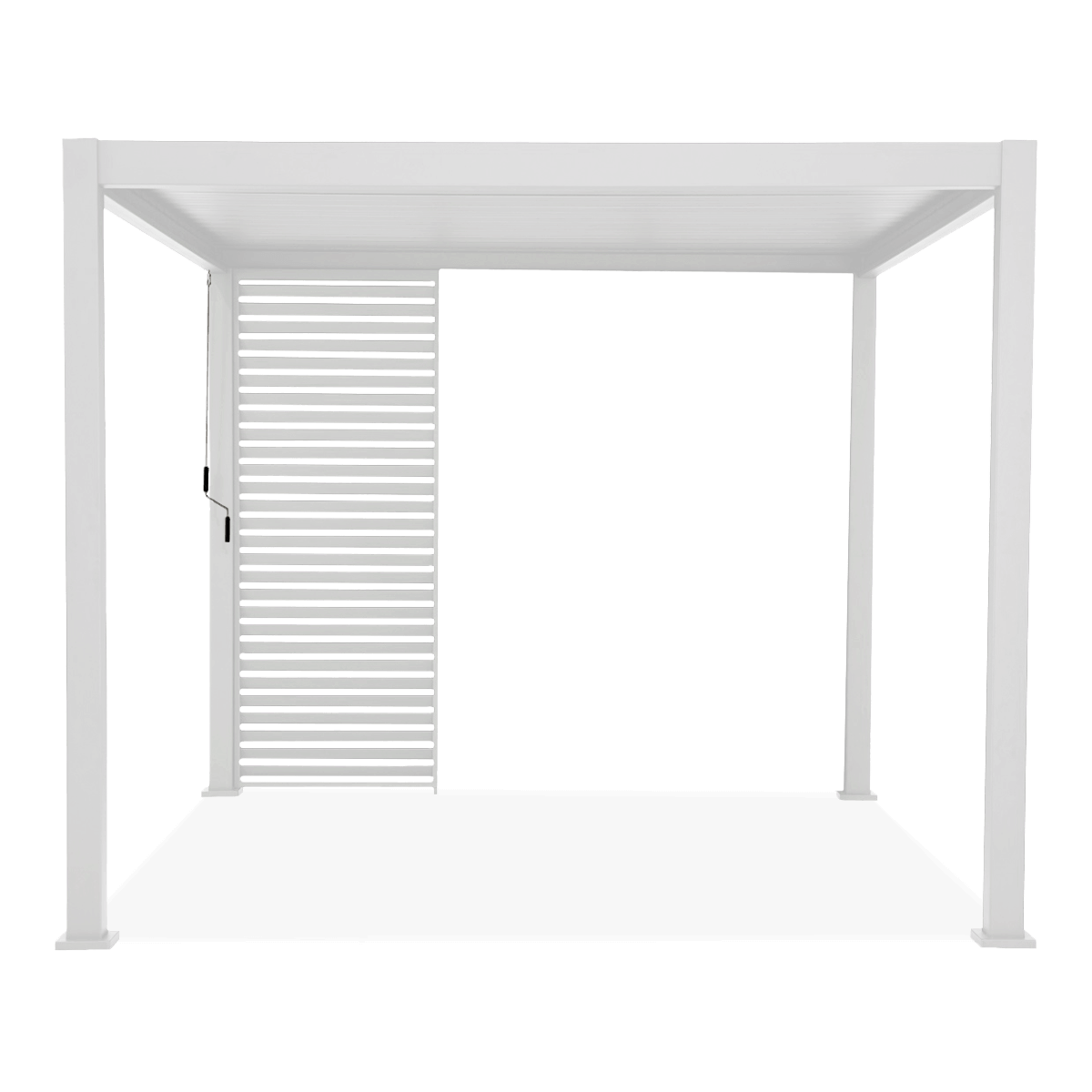 Panel żaluzjowy od pergoli PREMIUM White, szer. 123,5cm - Gutroof