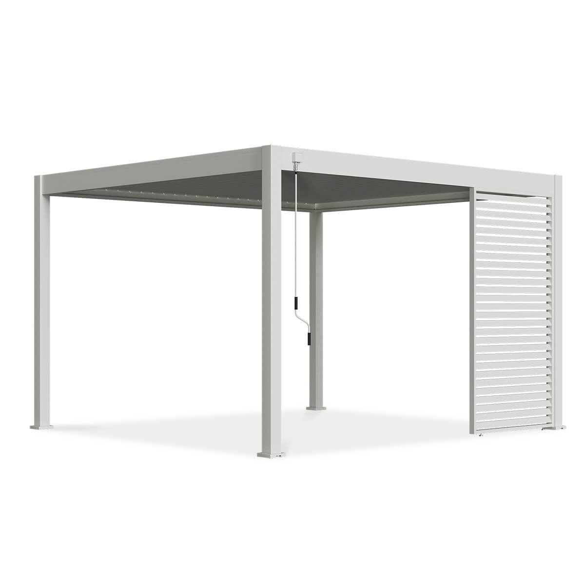 Panel żaluzjowy poziomy do pergoli ELEGANCE/DELUXE/FUSION 1.3 m White - Gutroof