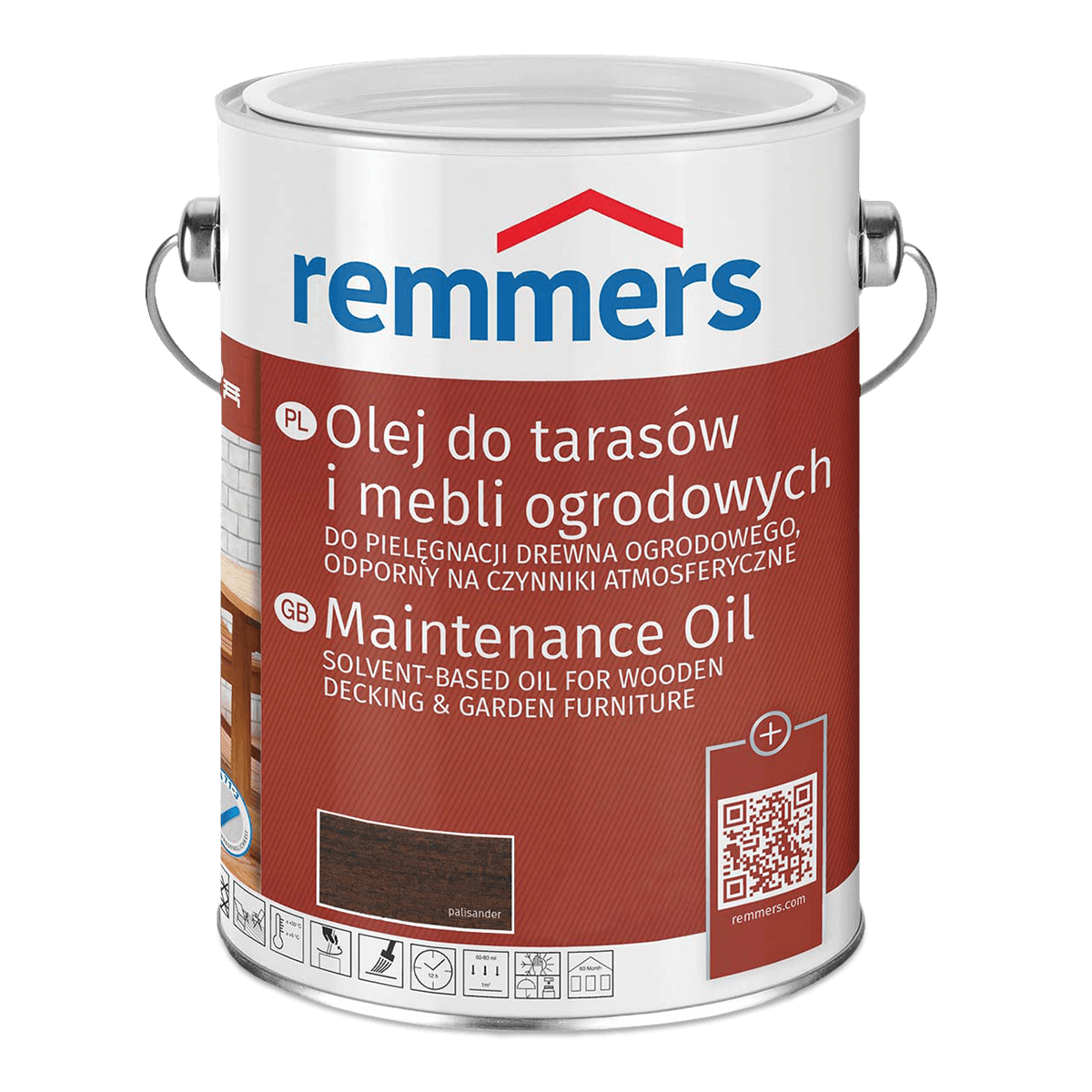REMMERS Olej do tarasu i mebli drewnianych 0,75l Palisander