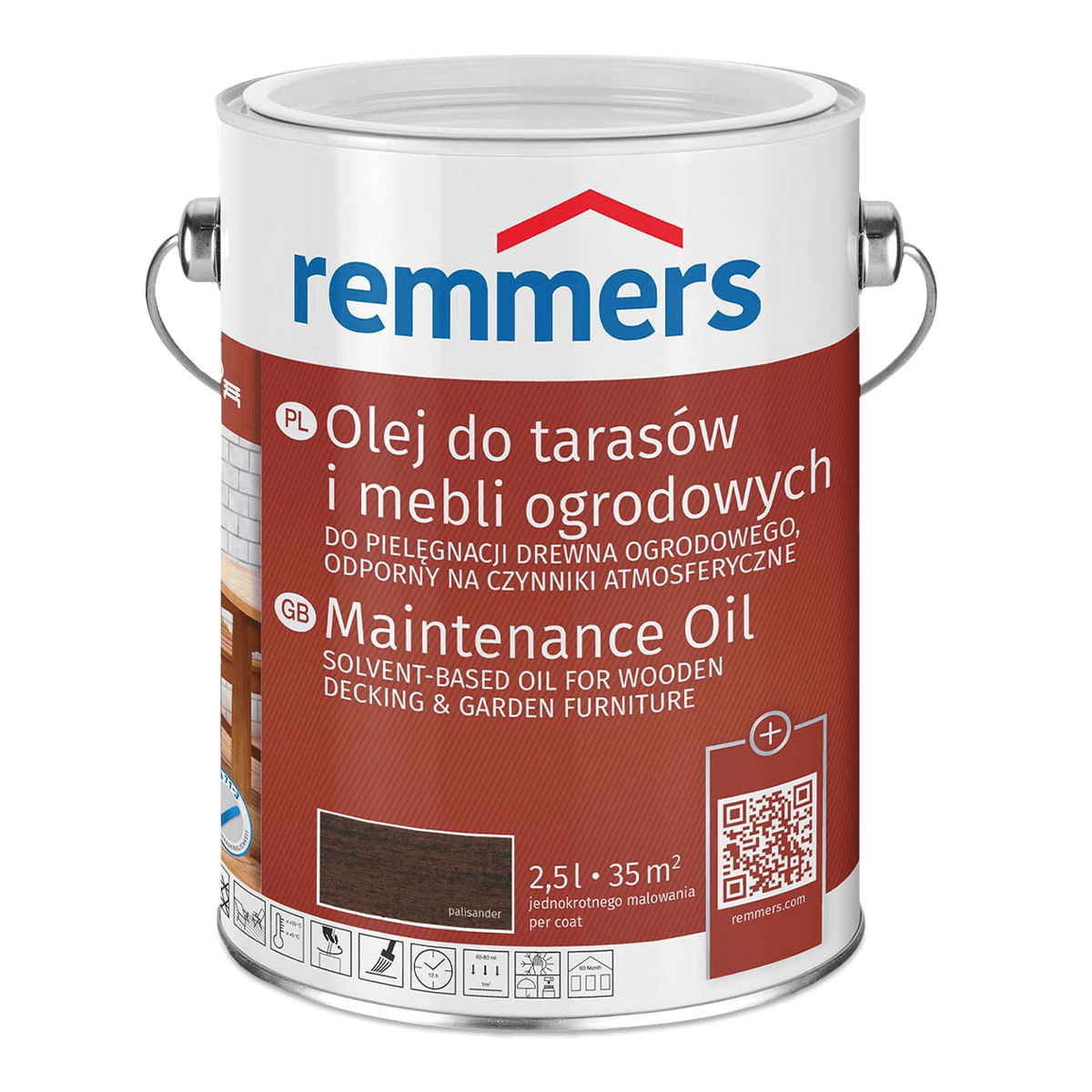 Remmers Olej do tarasów i mebli Palisander 2,5L