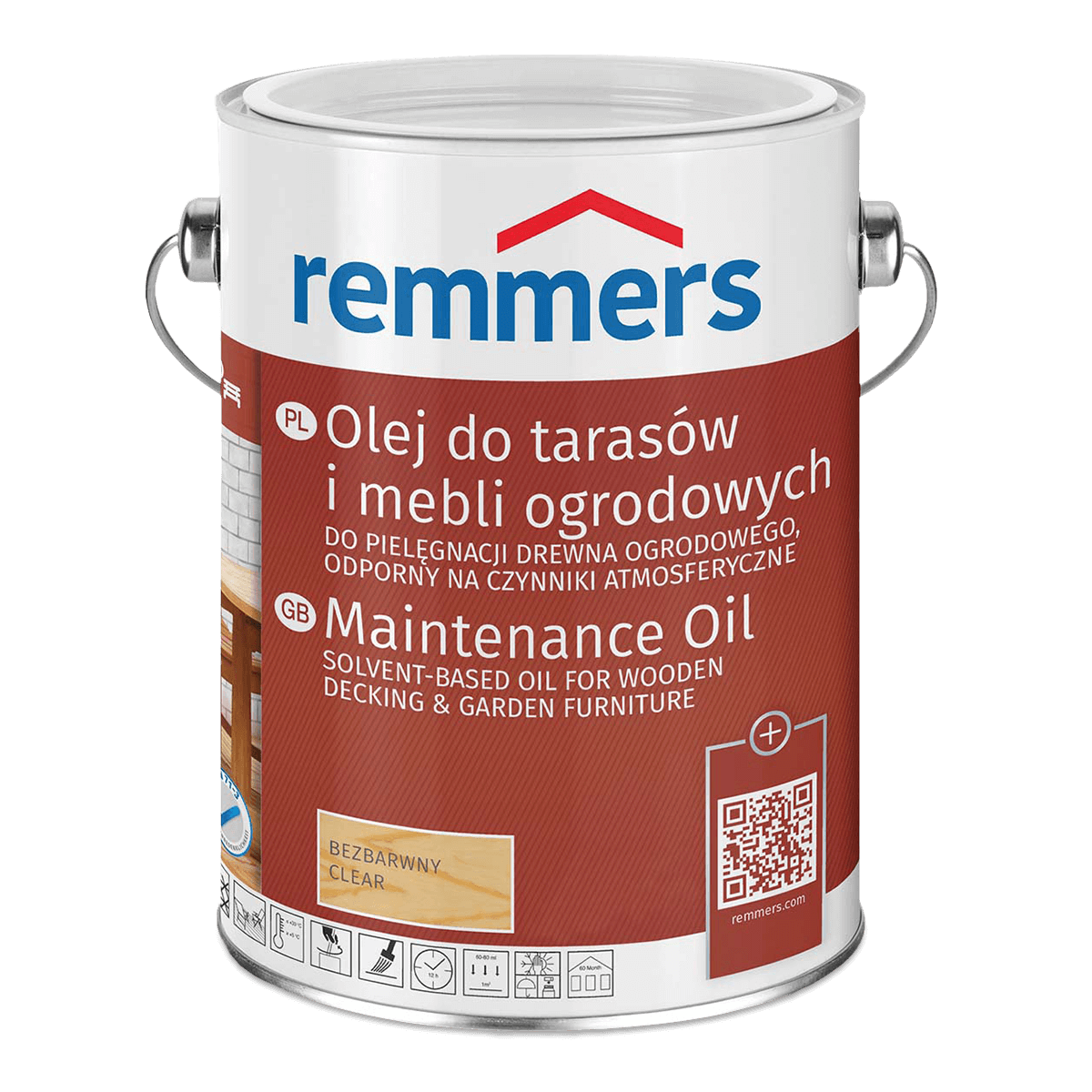 REMMERS Olej do tarasu i mebli z drewna 0,75l Bezbarwny