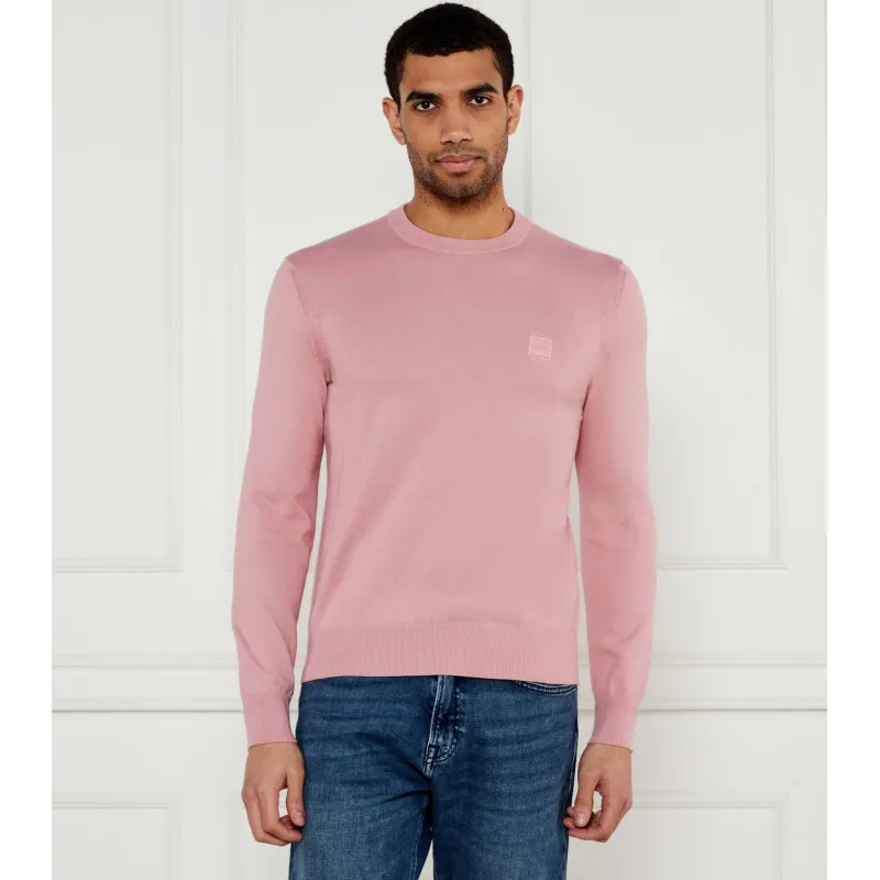 BOSS ORANGE Sweter Kanovano_S Regular Fit z dodatkiem kaszmiru
