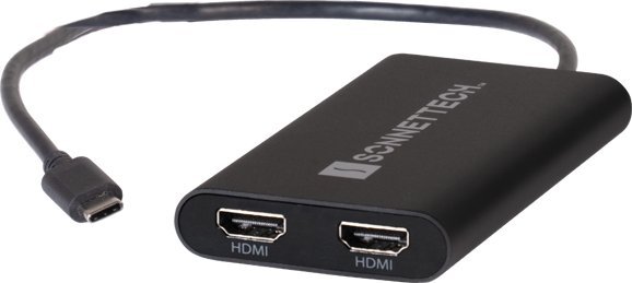 Adapter AV Sonnet DisplayLink USB-C Dual HDMI Adapter 4K 60Hz for M1/M2/M3 Thunderbolt Macs