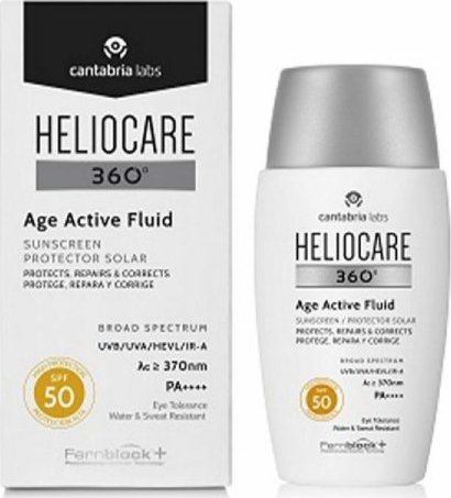 Heliocare Płyn do opalania 360° Age Active Fluid SPF50 + 50 ml