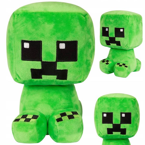 Minecraft Creeper Duża Pluszowa Maskotka Pluszak Postać Z Gry Przytulanka