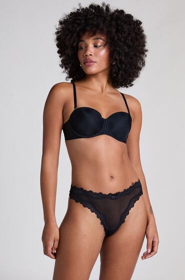 Hunkemöller Stringi Hazel Czarny
