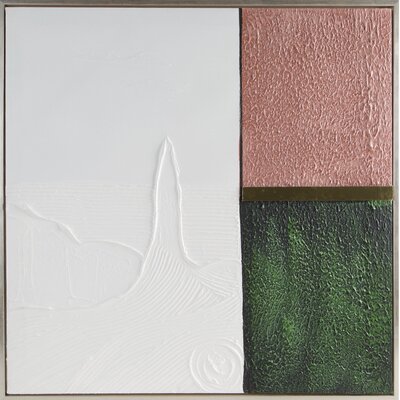 Obraz EUROFIRANY 645 80 x 80 cm Biały