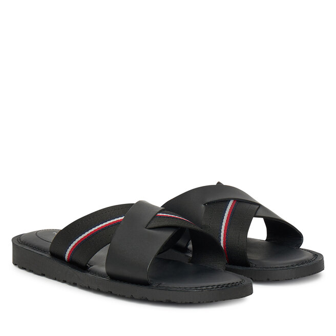Klapki Tommy Hilfiger FM0FM05415 Czarny