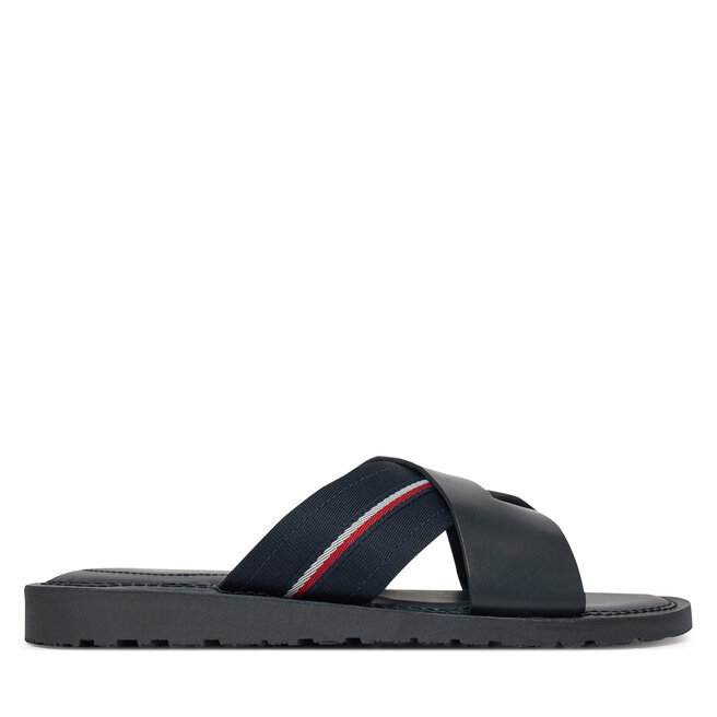 Klapki Tommy Hilfiger FM0FM05415 Granatowy