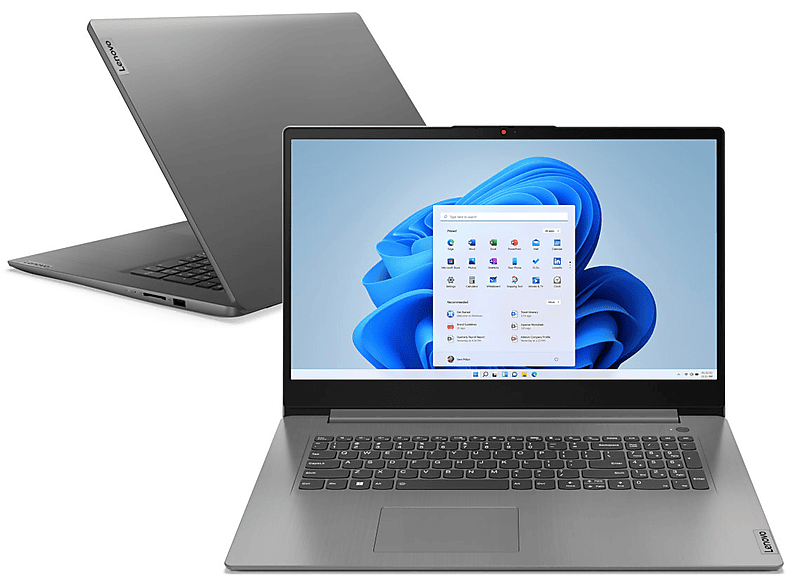 LENOVO IdeaPad 3 17IAU7 FHD / Intel® Core™ i5-1235U 8 GB RAM 512 SSD Iris® Xᵉ Windows 11 Home Szary