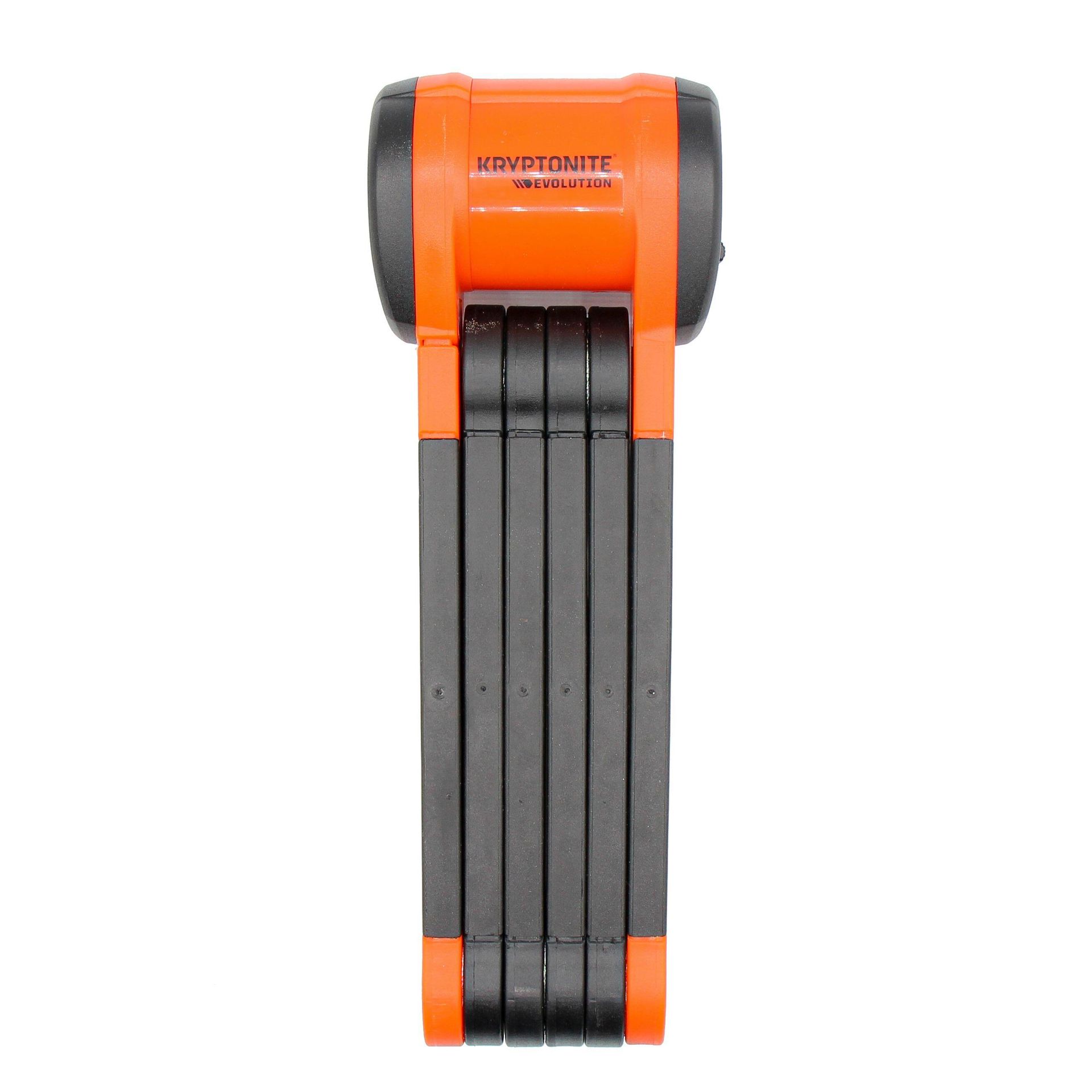 Kryptonite Zapięcie rowerowe Evolution 790 Folding lock Składane Czarno-pomarańczowy Raty K005636