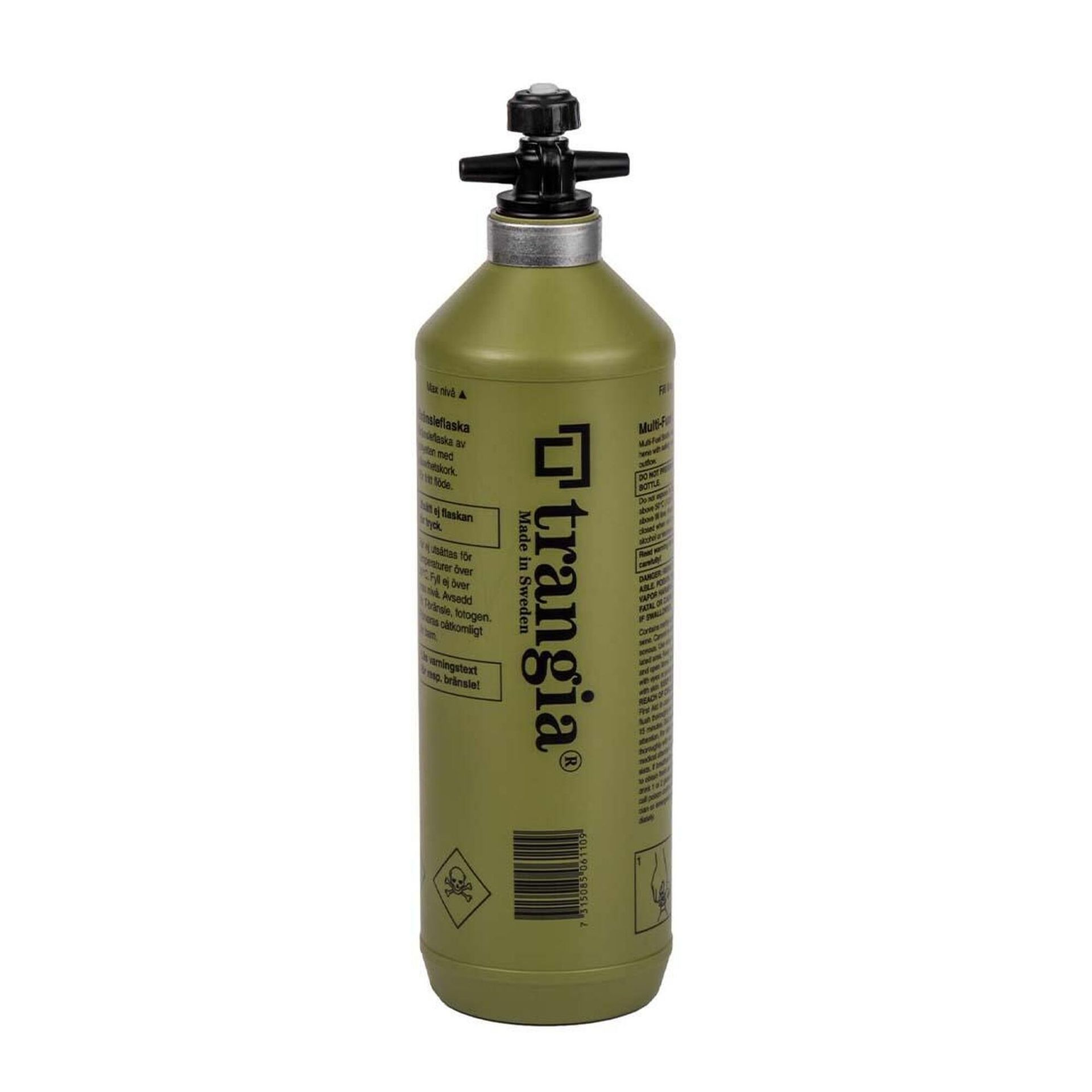 Trangia Safety Bottle 1000ml Olive  2021