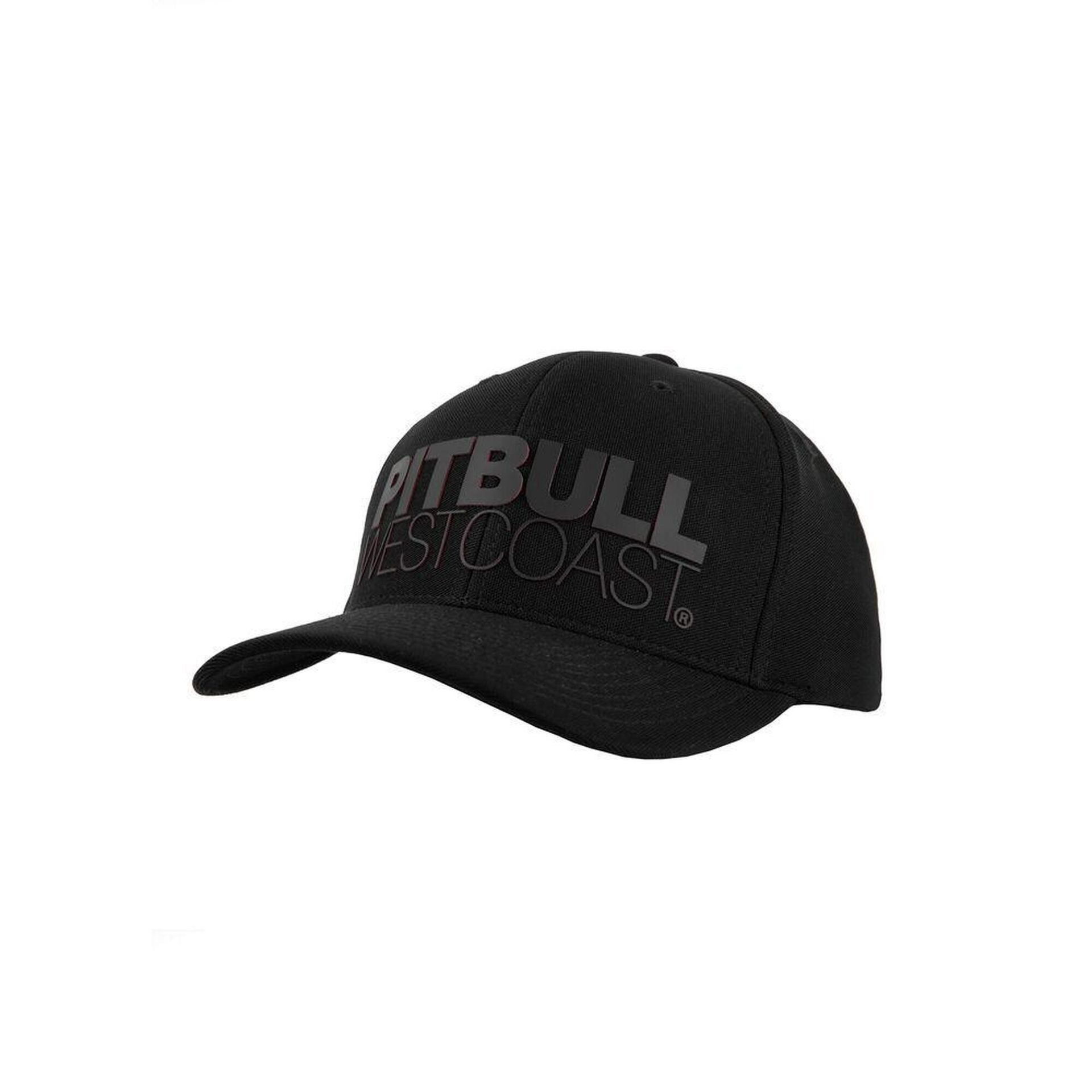 Czapka Pit Bull Snapback Classic Seascape '23 - Czarna/Czerwona