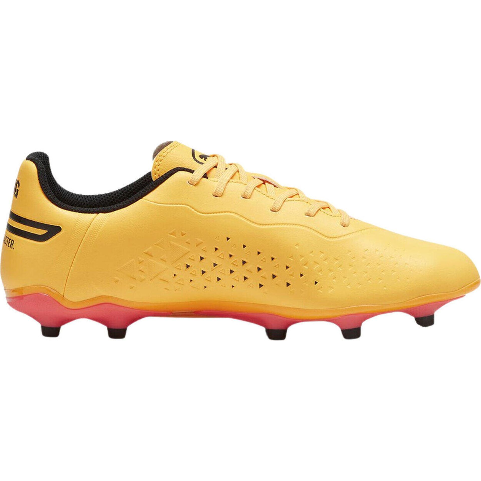 Buty piłkarskie PUMA King Match Fg/Ag sun stream/puma black/sunset glow WYSYŁKA W 24H 30 DNI NA ZWROT