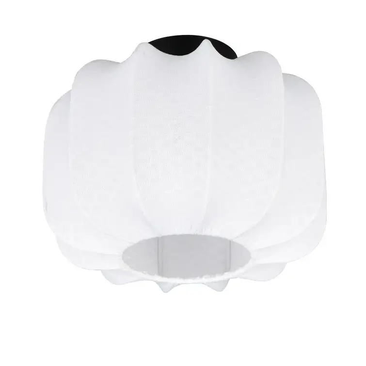 Sufitowa lampa do salonu materiałowa MADELINE R61971001 biały