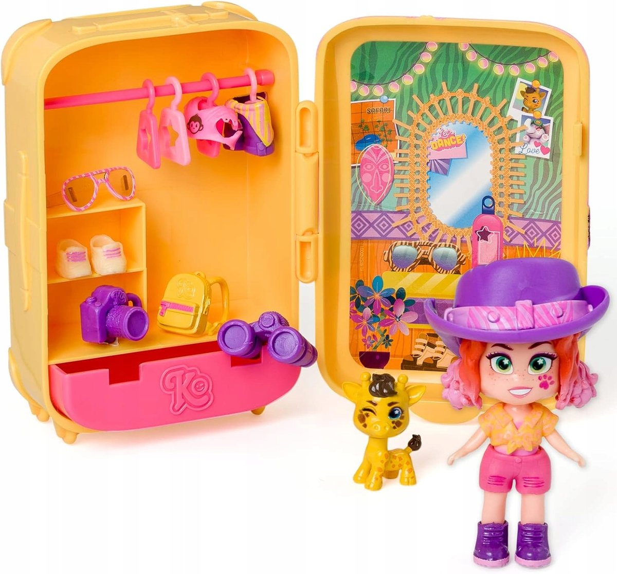 KOOKYLOOS Jane's Suitcase LALECZKA LALKA AKCESORIA PREZENT DLA DZIECI