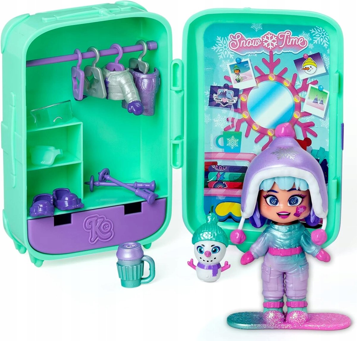 KOOKYLOOS Wanda’s Suitcase zestaw LALECZKA LALKA AKCESORIA PREZENT DZIECI