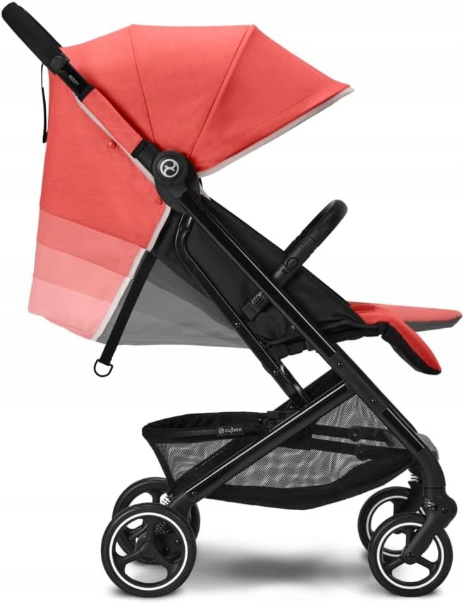 WÓZEK SPACEROWY CYBEX BEEZY 22 kg duże koła Hibiscus red czerwony krabowy