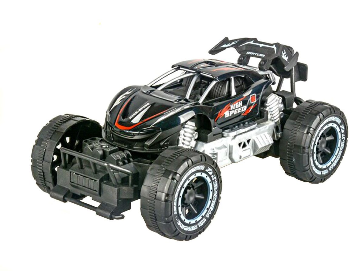 TERENOWY SAMOCHÓD CZARNY DUŻE KOŁA