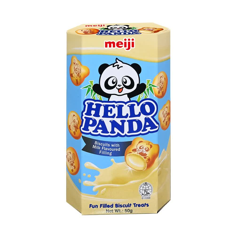 meiji Hello Panda Milk Vanilla 42g