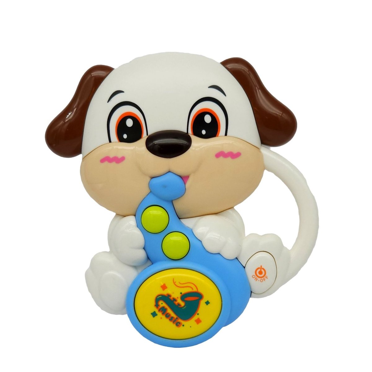 ZABAWKOWY GRAJĄCY MIŚ BIAŁY