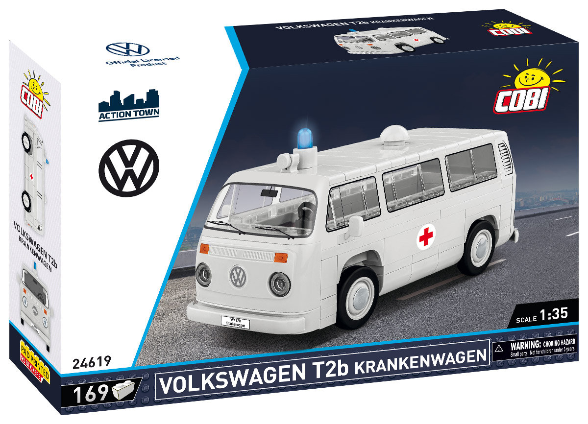 Cobi Volkswagen, Samochód T2B Krankenwagen 169 Kl., Cobi-24619