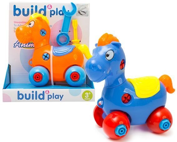 DLA NAJMŁODSZYCH KOLOROWY KONIK DO SKRĘCANIA